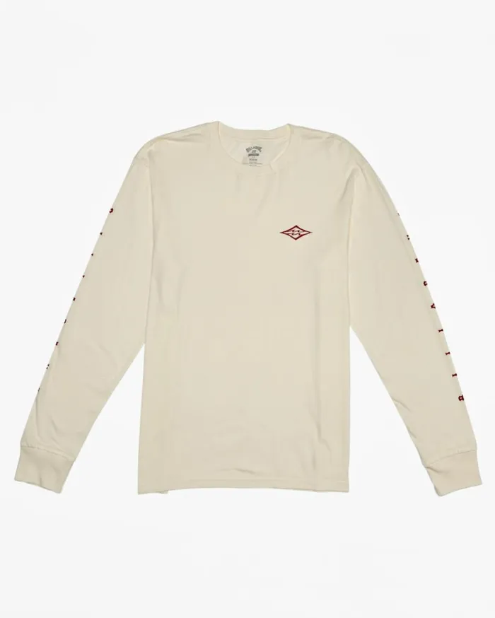 Unity Long Sleeve TShirt Off White MenKids Billabong TShirts