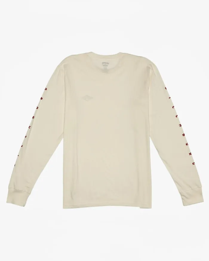 Unity Long Sleeve TShirt Off White MenKids Billabong TShirts
