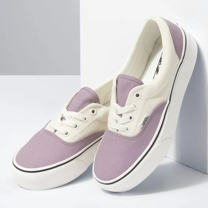 Vans 2Tone Era Platform NirvanaAntique White Womens Classics Shoes Vans 2Tone Era Platform NirvanaAntique White Womens Classics Shoes