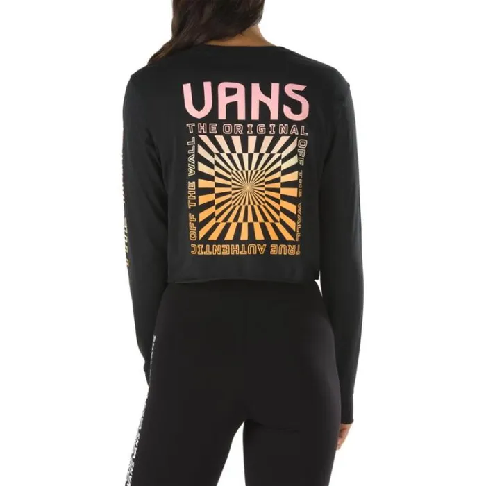 Vans Breath Work Tee Black Womens TShirts and Tanks