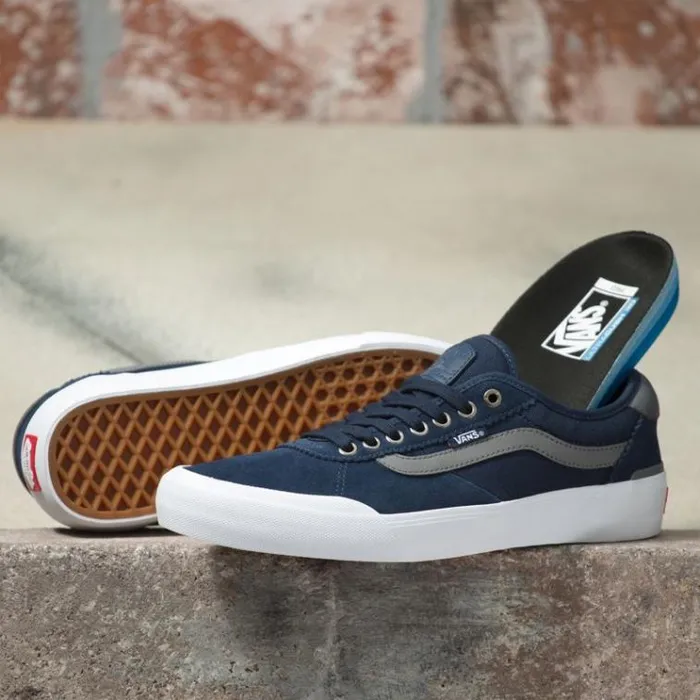 Vans Chima Pro 2 Dress BluesQuiet Shade Mens Pro Skate