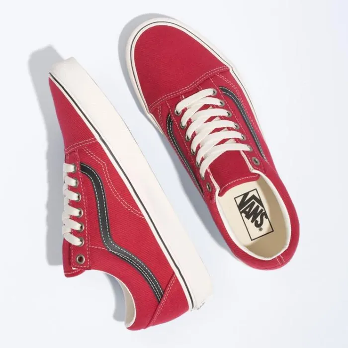 Vans Earth Old Skool Chili PepperMarshmallow MensWomens Classics Shoes Vans Earth Old Skool Chili PepperMarshmallow MensWomens Classics Shoes