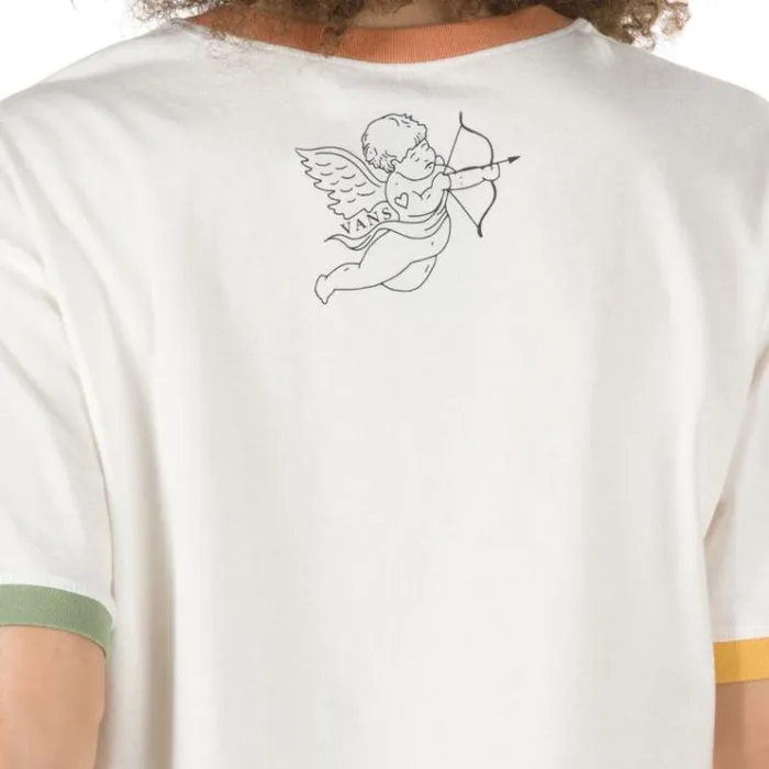 Vans Karina Boxy Crew Tee Marshmallow Womens TShirts and Tanks Vans Karina Boxy Crew Tee Marshmallow Womens TShirts and Tanks