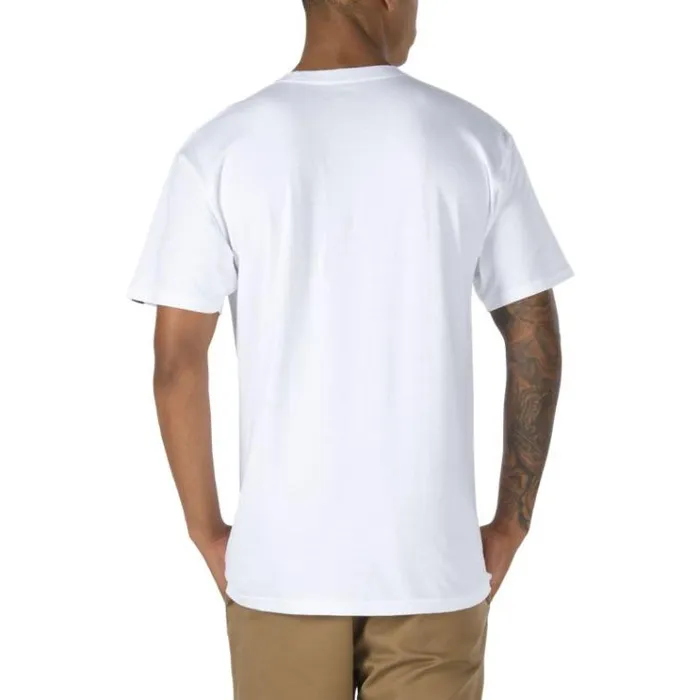 Vans Left Chest Logo TShirt WhiteBlack Mens TShirts and Tanks Vans Left Chest Logo TShirt WhiteBlack Mens TShirts and Tanks