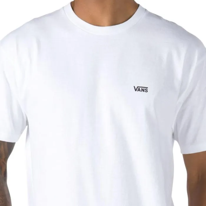 Vans Left Chest Logo TShirt WhiteBlack Mens TShirts and Tanks Vans Left Chest Logo TShirt WhiteBlack Mens TShirts and Tanks
