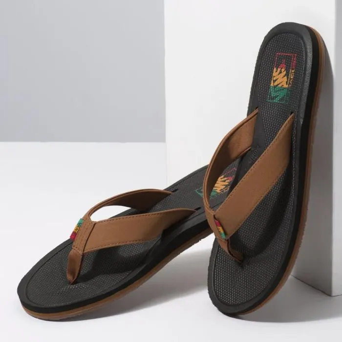 Vans Mens Nexpa Synthetic DachshundBlackRasta Mens Sandals Vans Mens Nexpa Synthetic DachshundBlackRasta Mens Sandals