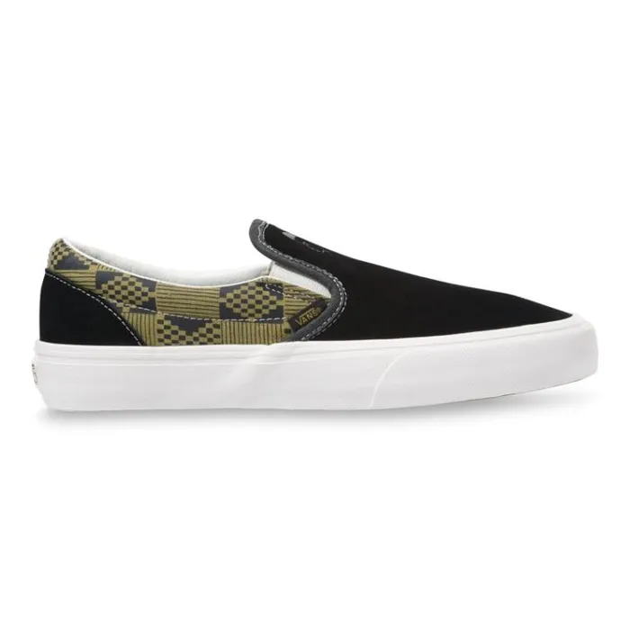 Vans Michael February Classic SlipOn SF BlackOlive Mens Surf Vibes Vans Michael February Classic SlipOn SF BlackOlive Mens Surf Vibes