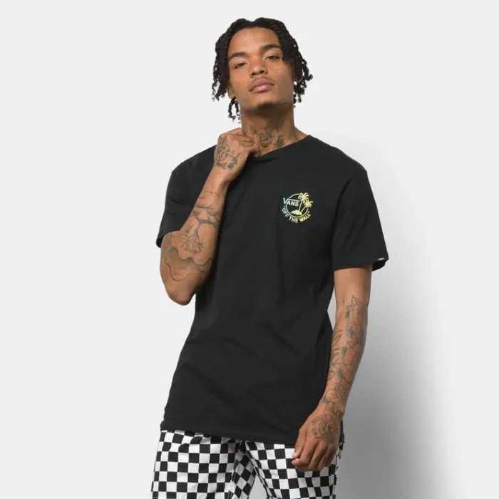 Vans Mini Dual Palm TShirt BlackGradient Mens TShirts and Tanks Vans Mini Dual Palm TShirt BlackGradient Mens TShirts and Tanks