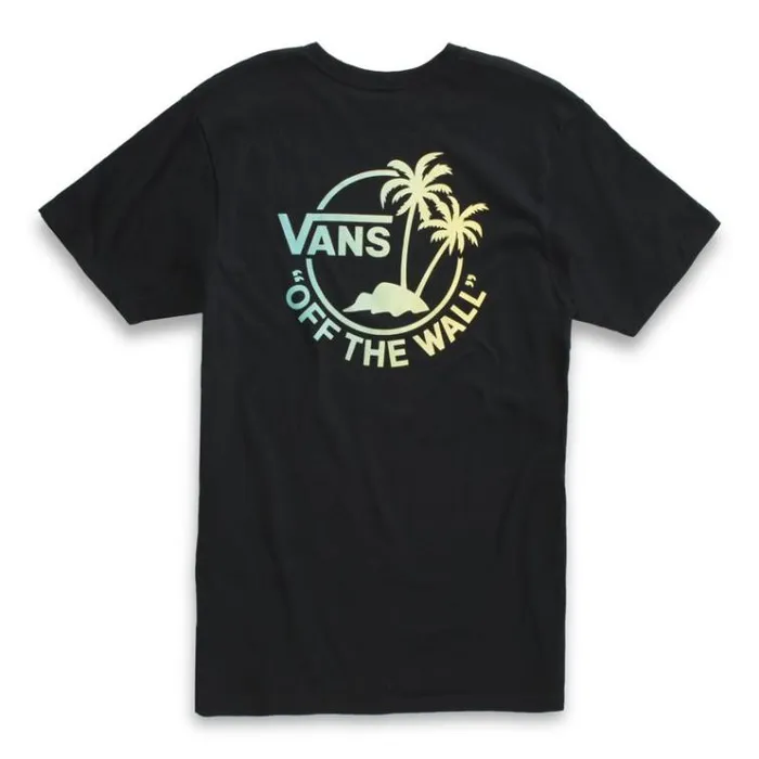Vans Mini Dual Palm TShirt BlackGradient Mens TShirts and Tanks Vans Mini Dual Palm TShirt BlackGradient Mens TShirts and Tanks
