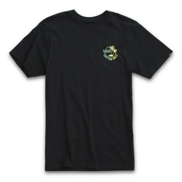 Vans Mini Dual Palm TShirt BlackGradient Mens TShirts and Tanks Vans Mini Dual Palm TShirt BlackGradient Mens TShirts and Tanks