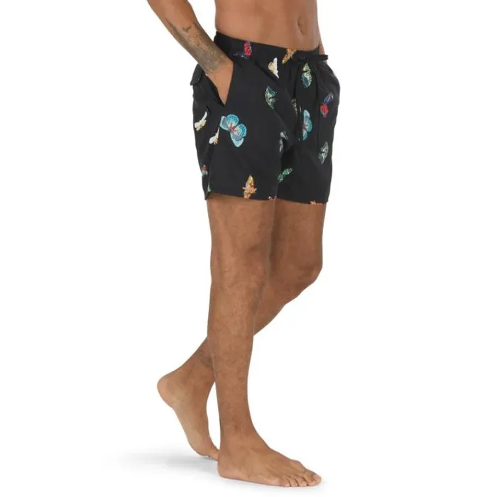 Vans Mixed 16034 Volley Black Metamorphosis Mens Shorts and Boardshorts Vans Mixed 16034 Volley Black Metamorphosis Mens Shorts and Boardshorts