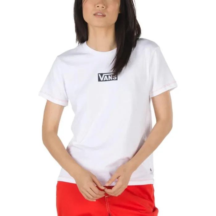 Vans Pro Stitched Crew Tee White Womens TShirts and Tanks Vans Pro Stitched Crew Tee White Womens TShirts and Tanks