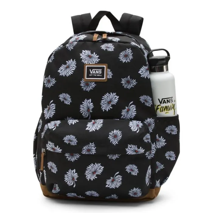 Vans Realm Plus Backpack Imperfect Floral MensWomens Backpacks and Bags