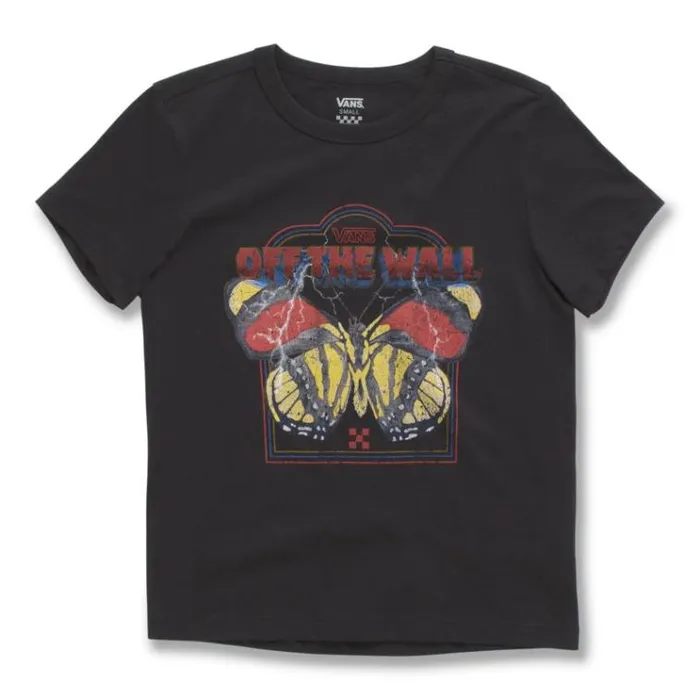 Vans Roadie Fly Baby Tee Black Womens TShirts and Tanks Vans Roadie Fly Baby Tee Black Womens TShirts and Tanks