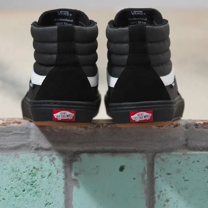 Vans Sk8Hi Pro BMX BlackWhite Mens BMX Shoes Vans Sk8Hi Pro BMX BlackWhite Mens BMX Shoes