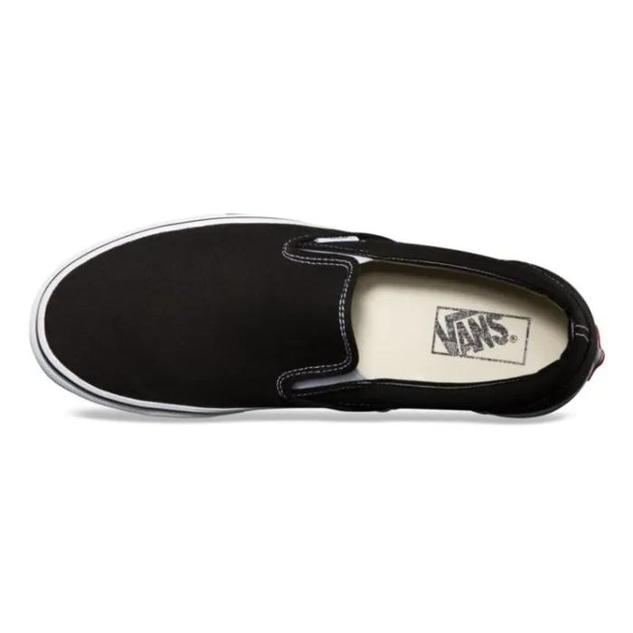 Vans SlipOn Black Womens Classics Shoes Vans SlipOn Black Womens Classics Shoes