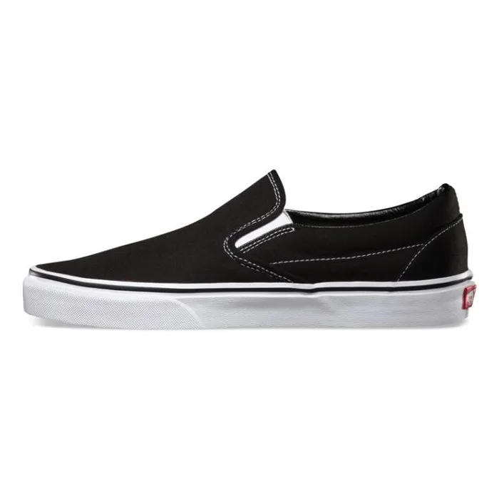 Vans SlipOn Black Womens Classics Shoes Vans SlipOn Black Womens Classics Shoes
