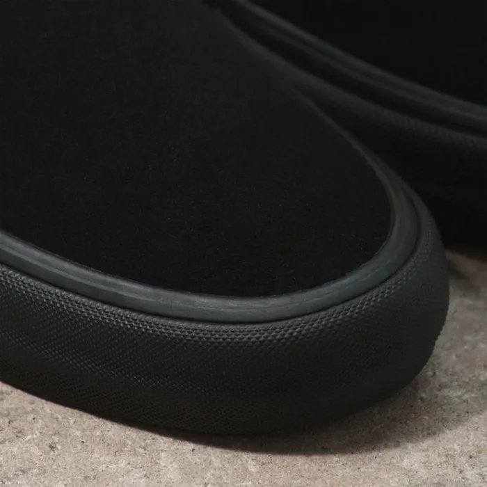 Vans SlipOn Pro Blackout MensWomens Pro Skate Vans SlipOn Pro Blackout MensWomens Pro Skate