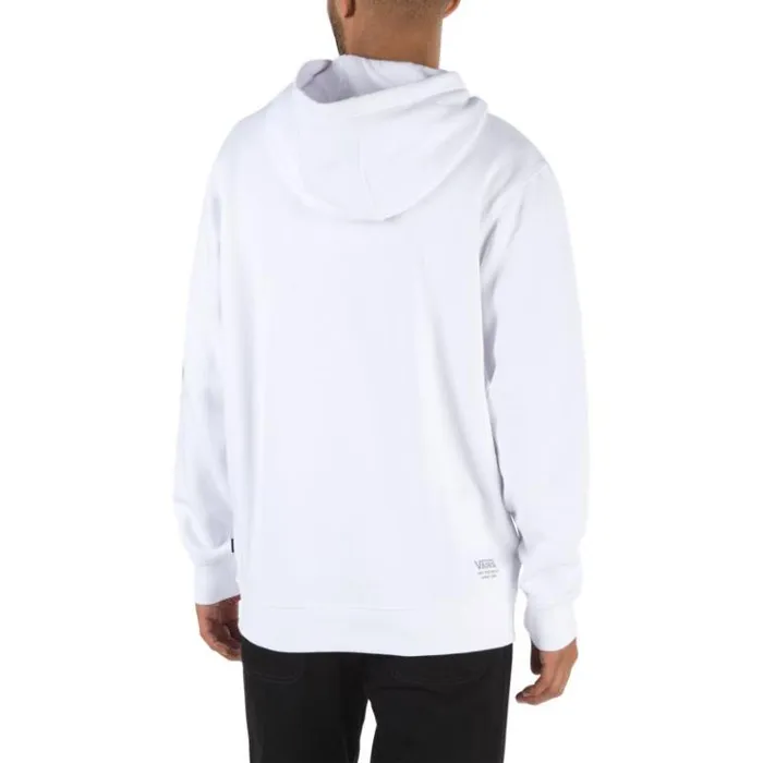 Vans Sporty Pullover Hoodie White Mens Hoodies and Jackets