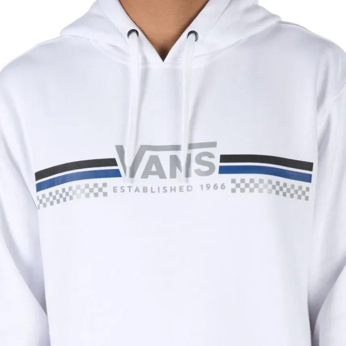 Vans Sporty Pullover Hoodie White Mens Hoodies and Jackets