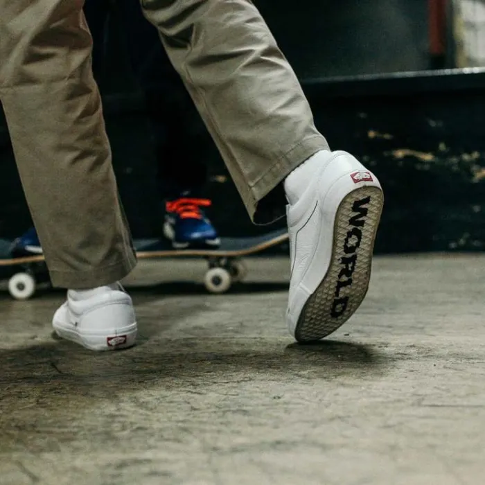 Vans Style 36 Pro Justin HenryWhiteWhite Mens Pro Skate