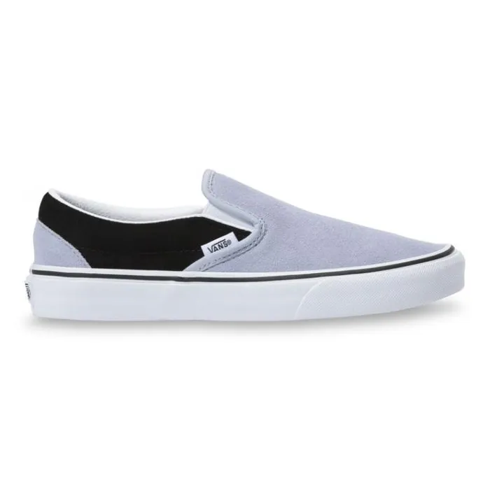 Vans Suede SlipOn Zen BlueBlack MensWomens Classics Shoes