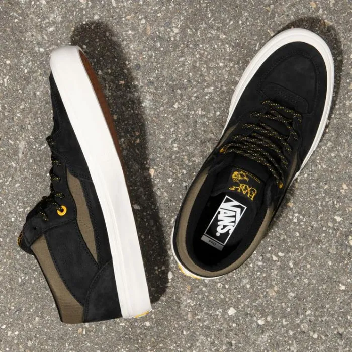 Vans Surplus Half Cab Pro BlackMilitary Mens Pro Skate Vans Surplus Half Cab Pro BlackMilitary Mens Pro Skate