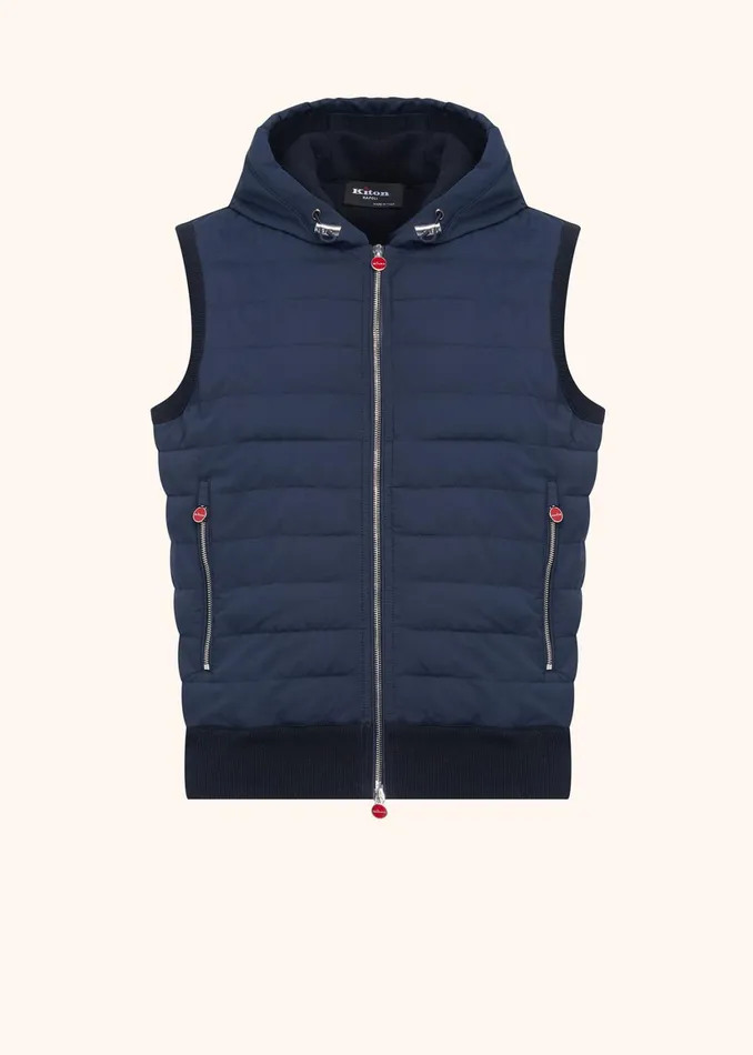 VEST POLYESTER Men Kiton Outerwear