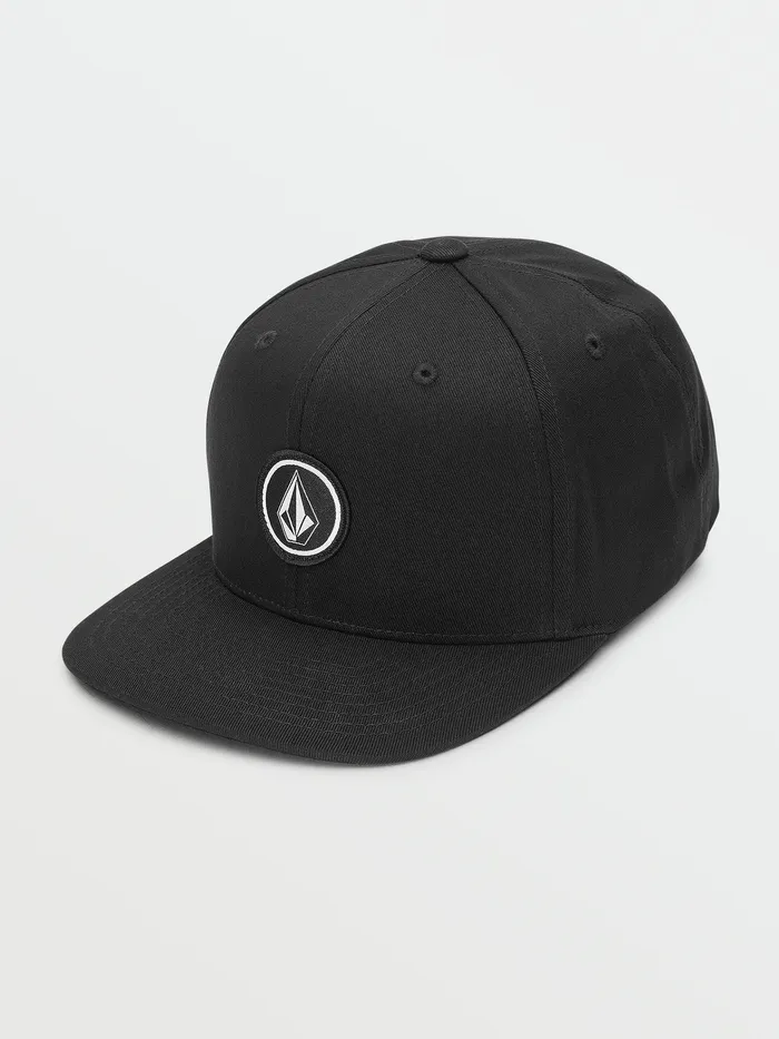 Volcom Accessories Big Boys Quarter Twill Hat 8211 Black Black 8211 Boys