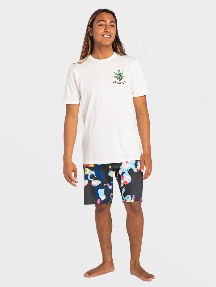 Volcom Boardshorts and Trunks Saturate Stoney Trunks 8211 Black Black 8211 Mens