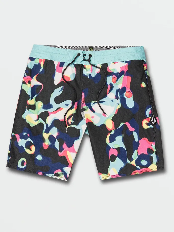 Volcom Boardshorts and Trunks Saturate Stoney Trunks 8211 Black Black 8211 Mens