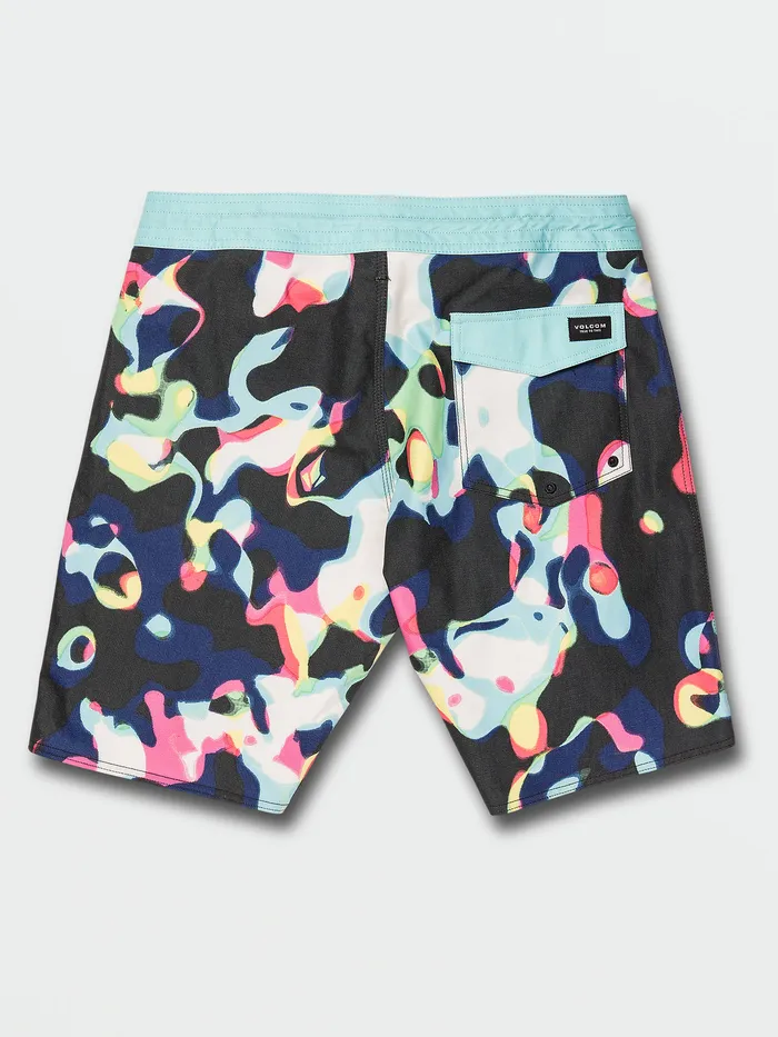 Volcom Boardshorts and Trunks Saturate Stoney Trunks 8211 Black Black 8211 Mens