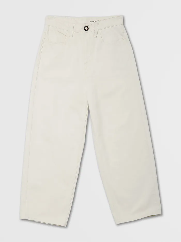 Volcom Denim Weellow Jeans 8211 Cloud Cloud 8211 Womens Volcom Denim Weellow Jeans 8211 Cloud Cloud 8211 Womens