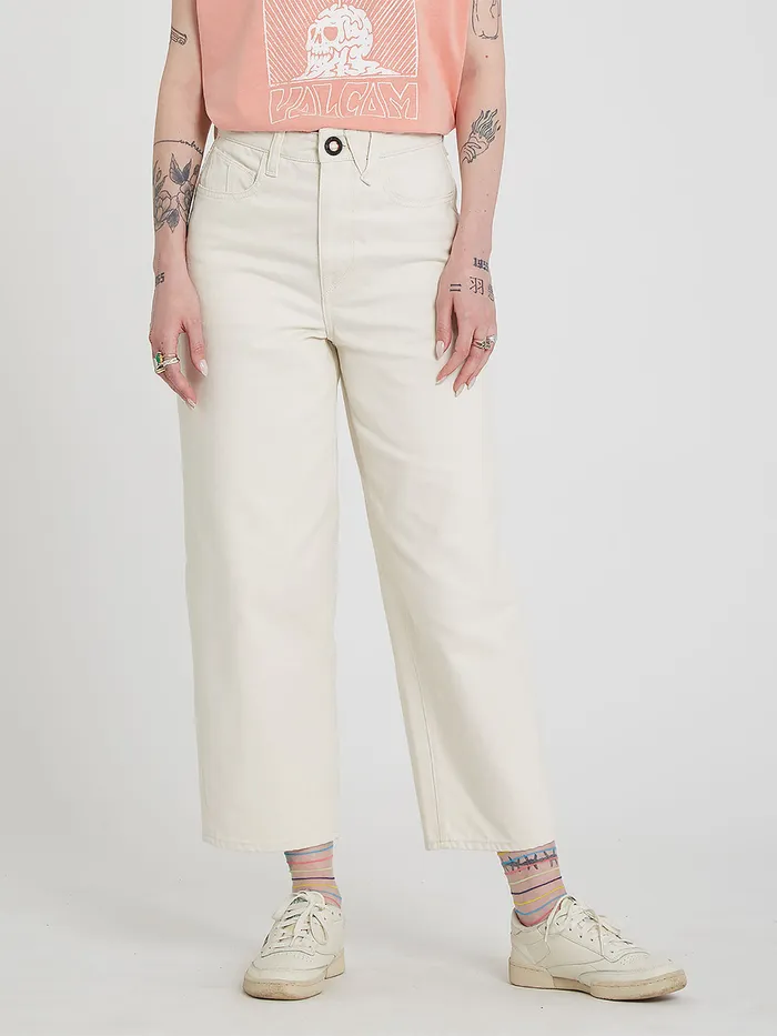 Volcom Denim Weellow Jeans 8211 Cloud Cloud 8211 Womens Volcom Denim Weellow Jeans 8211 Cloud Cloud 8211 Womens