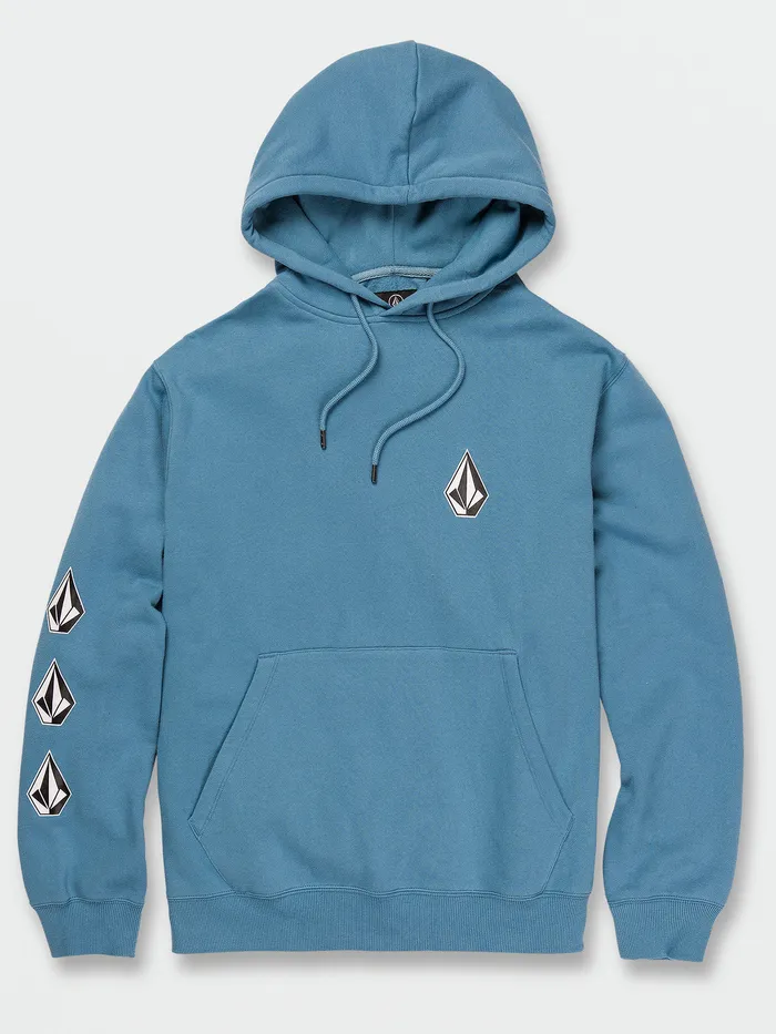 Volcom Hoodies and Sweatshirts Iconic Stone Pullover 8211 Niagra Niagara 8211 Mens