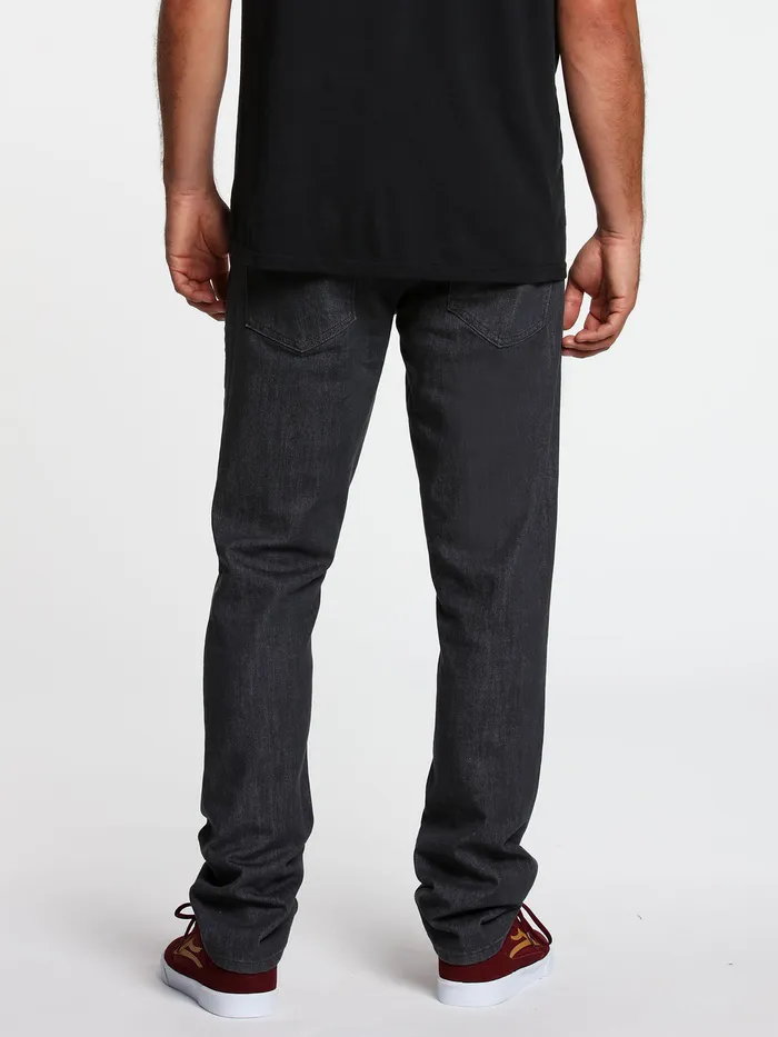 Volcom Jeans Vorta Slim Fit Jeans 8211 Dark Grey Dark Grey 8211 Mens