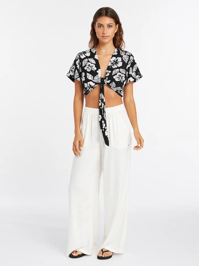 Volcom Pants Coco Ho Pant 8211 Star White Star White 8211 Womens