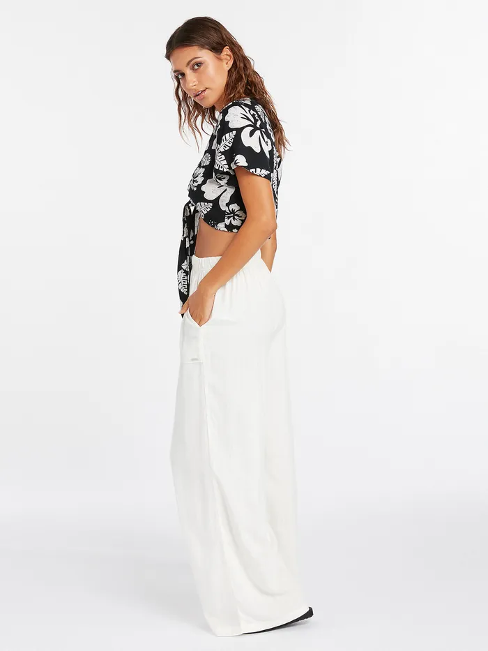 Volcom Pants Coco Ho Pant 8211 Star White Star White 8211 Womens