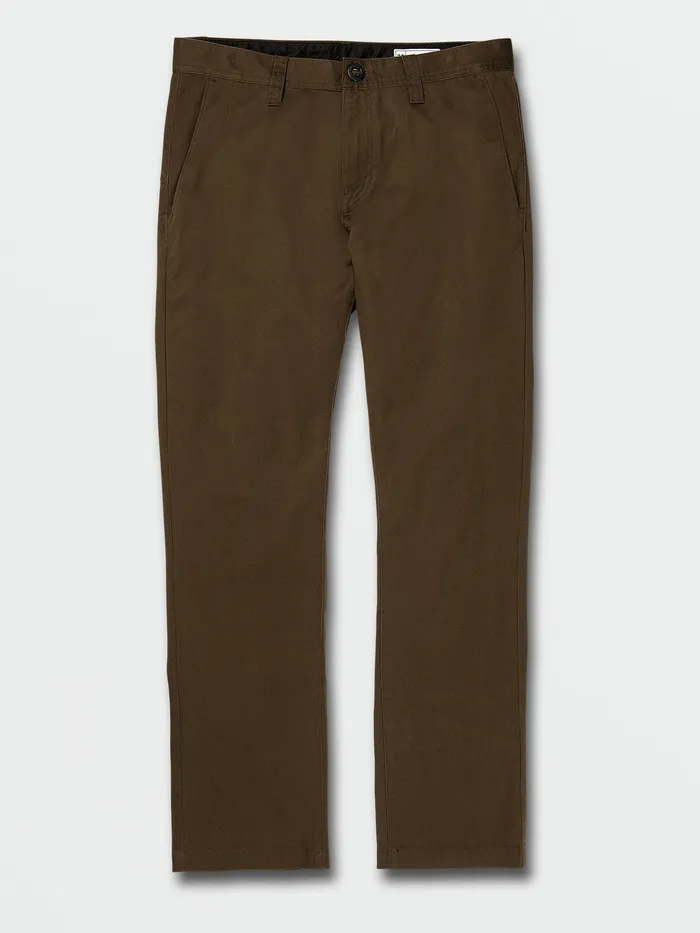 Volcom Pants Frickin Modern Stretch Pants 8211 Dark Earth Dark Earth 8211 Mens