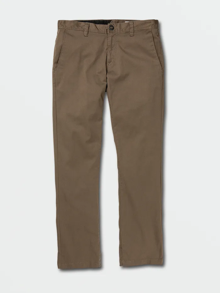 Volcom Pants Frickin Modern Stretch Pants 8211 Mushroom Mushroom 8211 Mens