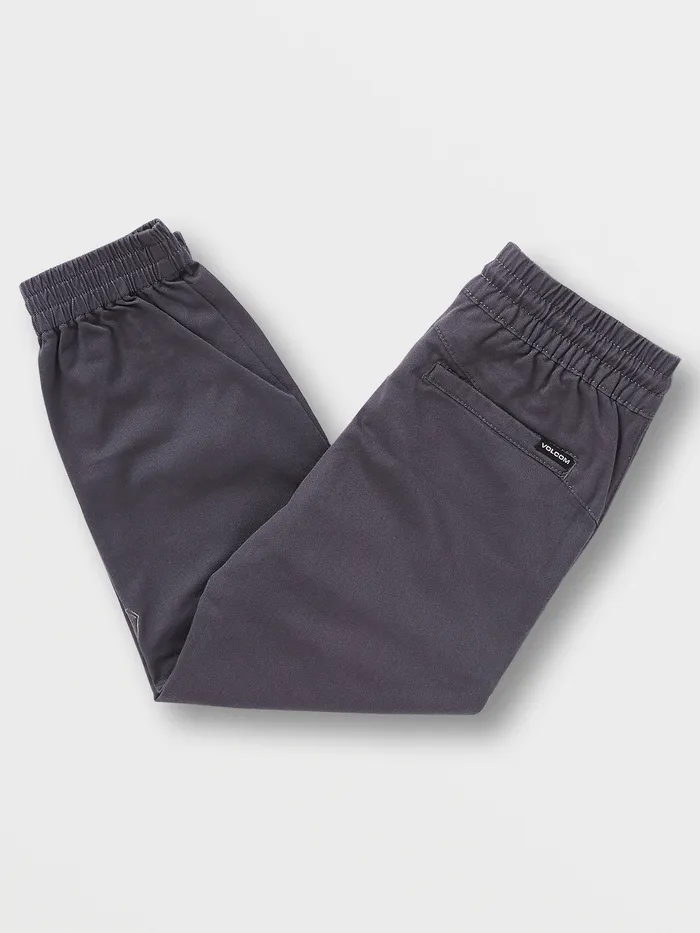 Volcom Pants Little Boys Frickin Slim Jogger Pants 8211 Charcoal Charcoal 8211 Boys