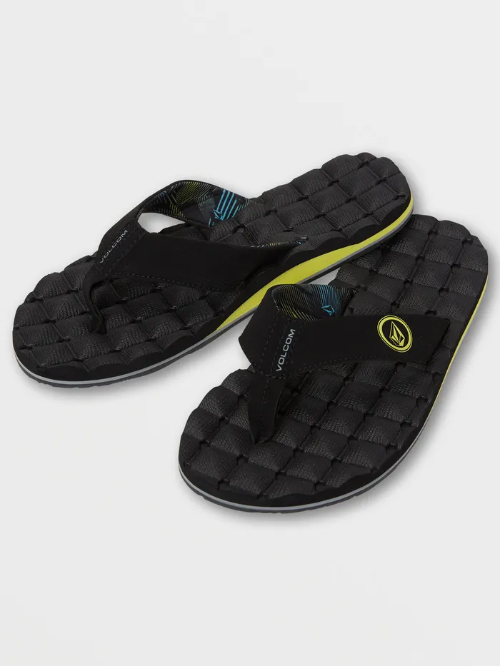Volcom Sandals Recliner Sandals 8211 Lime Lime 8211 Mens