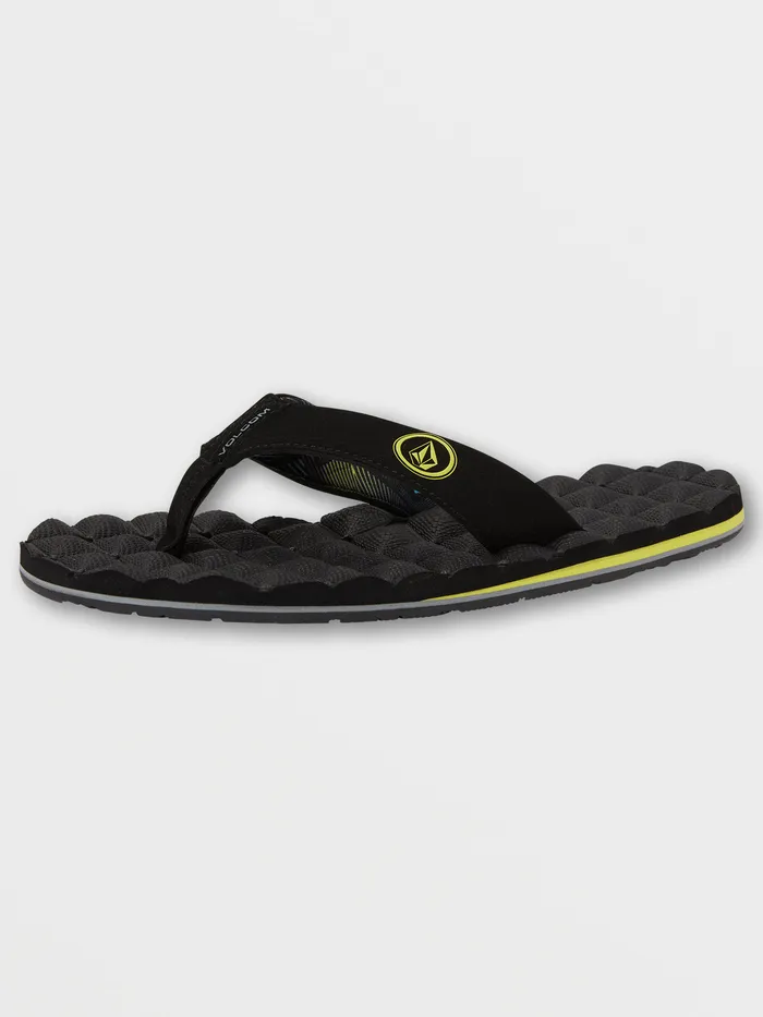 Volcom Sandals Recliner Sandals 8211 Lime Lime 8211 Mens