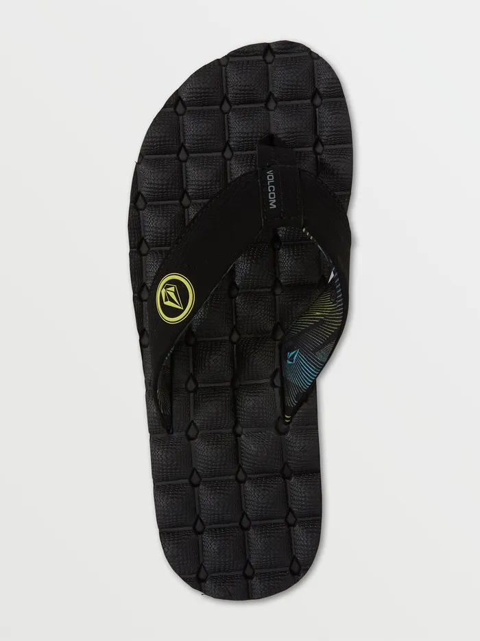 Volcom Sandals Recliner Sandals 8211 Lime Lime 8211 Mens
