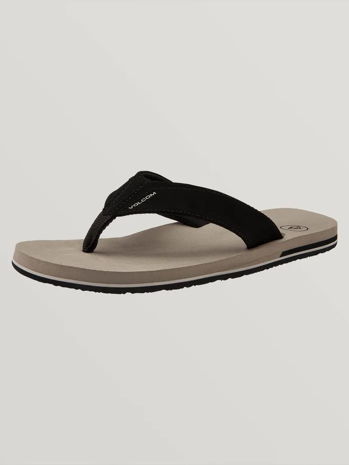 Volcom Sandals Victor Sandals 8211 Khaki Khaki 8211 Mens
