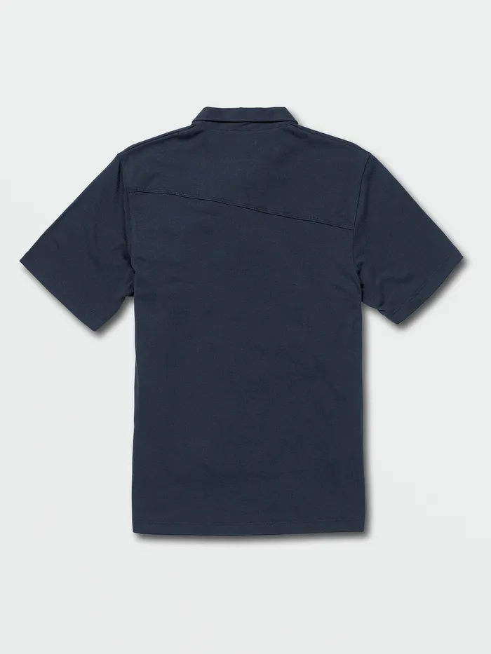 Volcom Shirts and Flannels Big Boys Wowzer Short Sleeve Polo 8211 Navy Navy 8211 Boys