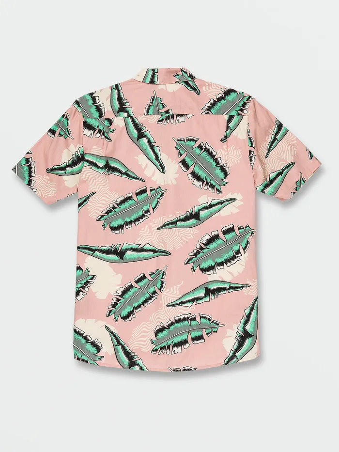 Volcom Shirts and Flannels Detoonator Short Sleeve 8211 Misty Rose Misty Rose 8211 Mens