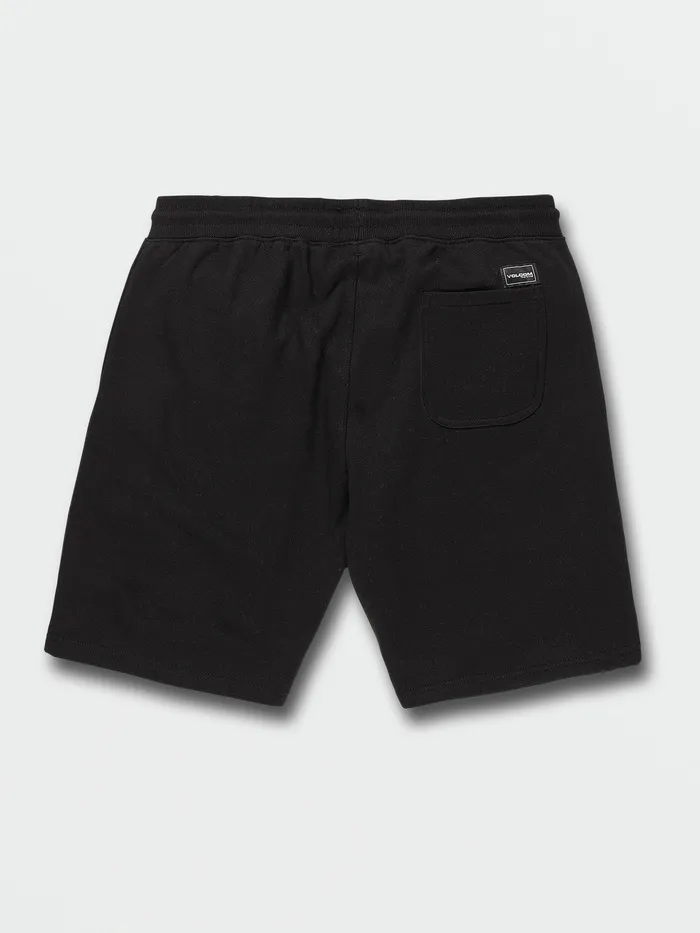 Volcom Shorts Booker Fleece Shorts 8211 Black Black 8211 Mens