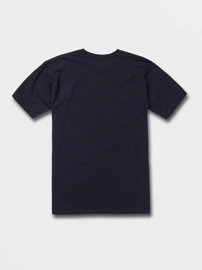 Volcom TShirts and Tanks Crisp Stone Short Sleeve Tee 8211 Navy Navy 8211 Mens