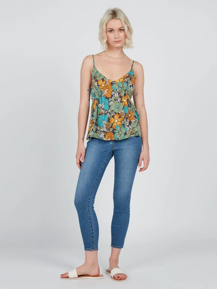 Volcom Tops Luvley Daze Cami 8211 Jade Jade 8211 Womens